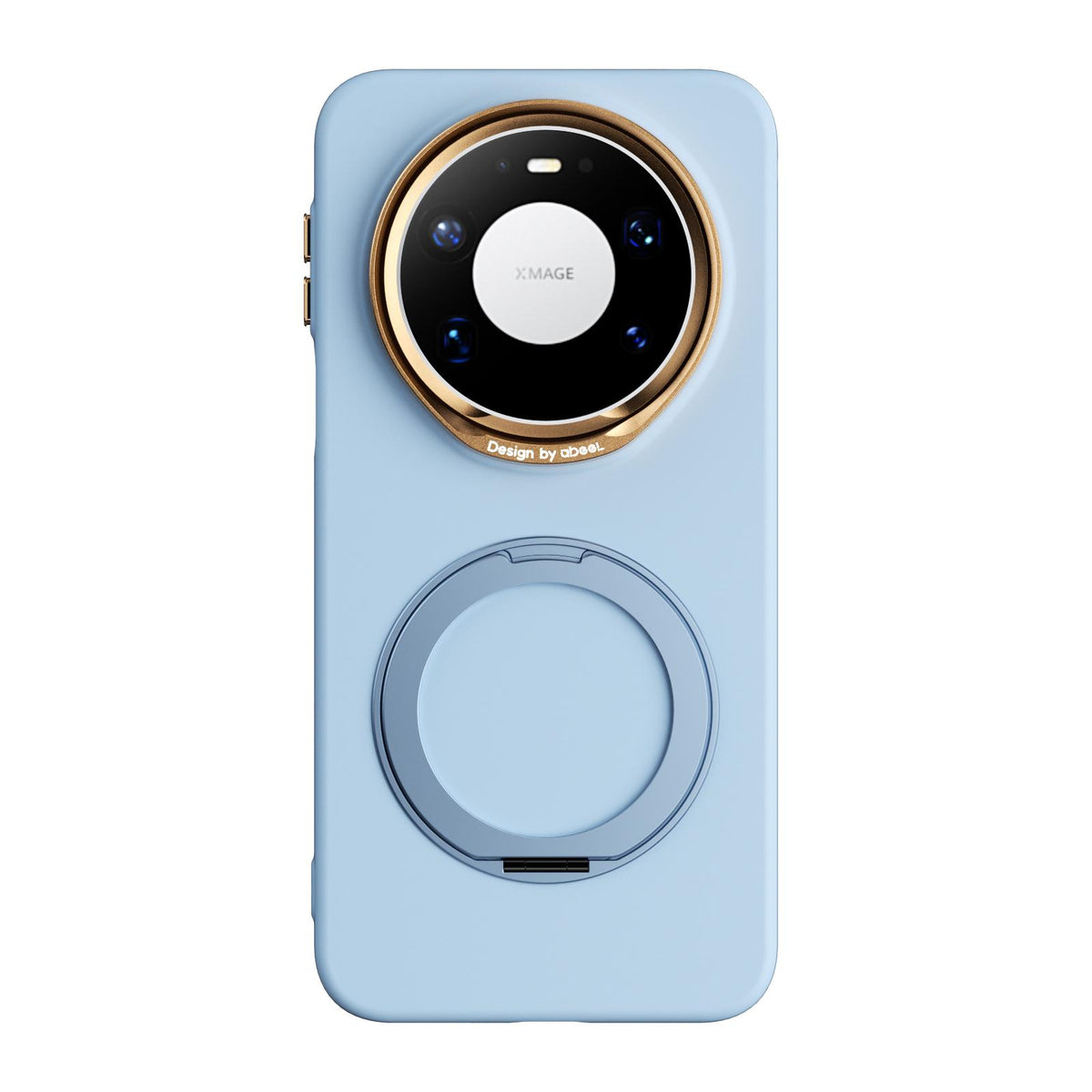 For Huawei Mate 80 Pro Max ABEEL Lightweight Zero Skin Feel Magnetic PC Phone Case with Holder - Blue - EDA009950402C