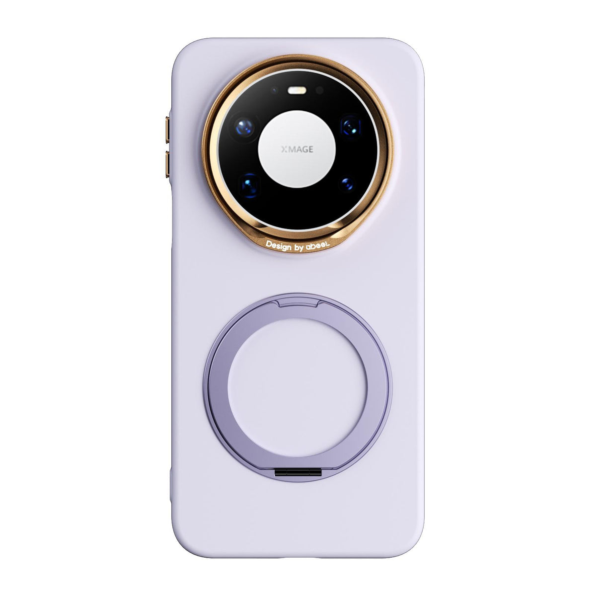 For Huawei Mate 80 Pro Max ABEEL Lightweight Zero Skin Feel Magnetic PC Phone Case with Holder - Lilac Purple - EDA009950402E