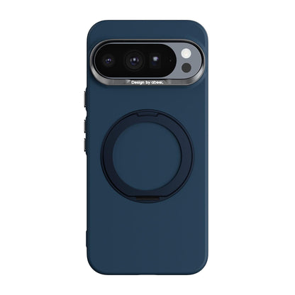 For Google Pixel 10 Pro XL ABEEL Lightweight Zero Skin Feel Magnetic PC Phone Case with Holder - Blue - EDA009950902C