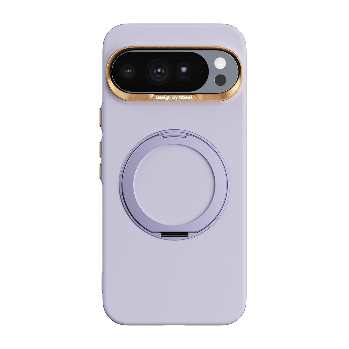 For Google Pixel 10 Pro XL ABEEL Lightweight Zero Skin Feel Magnetic PC Phone Case with Holder - Lilac Purple - EDA009950902E