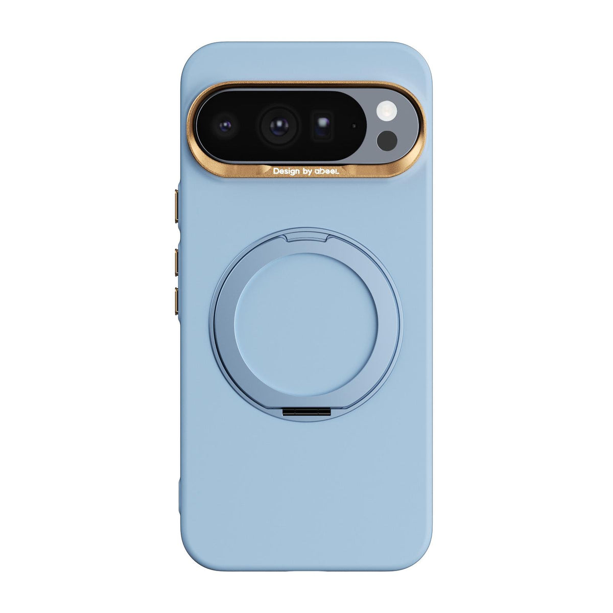 For Google Pixel 10 Pro XL ABEEL Lightweight Zero Skin Feel Magnetic PC Phone Case with Holder - Sky Blue - EDA009950902F
