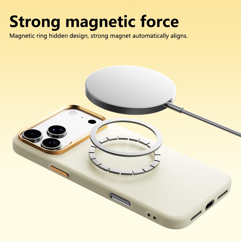 For iPhone 18 Pro Max ABEEL Lightweight Zero Skin Feel Magnetic PC Phone Case - Black - EDA009951402A
