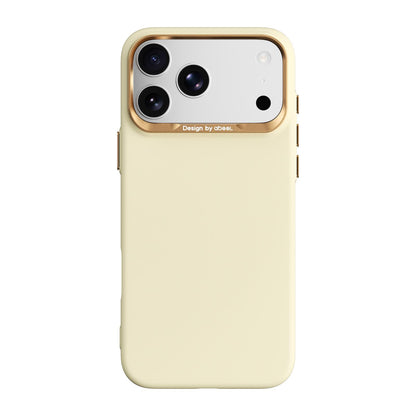 For iPhone 17 Pro Max ABEEL Lightweight Zero Skin Feel Magnetic PC Phone Case - Yellow - EDA009951403D
