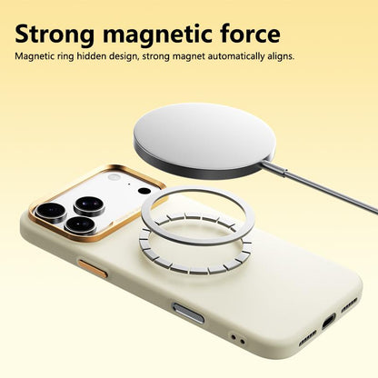 For iPhone 17 Pro Max ABEEL Lightweight Zero Skin Feel Magnetic PC Phone Case - Sky Blue - EDA009951403F