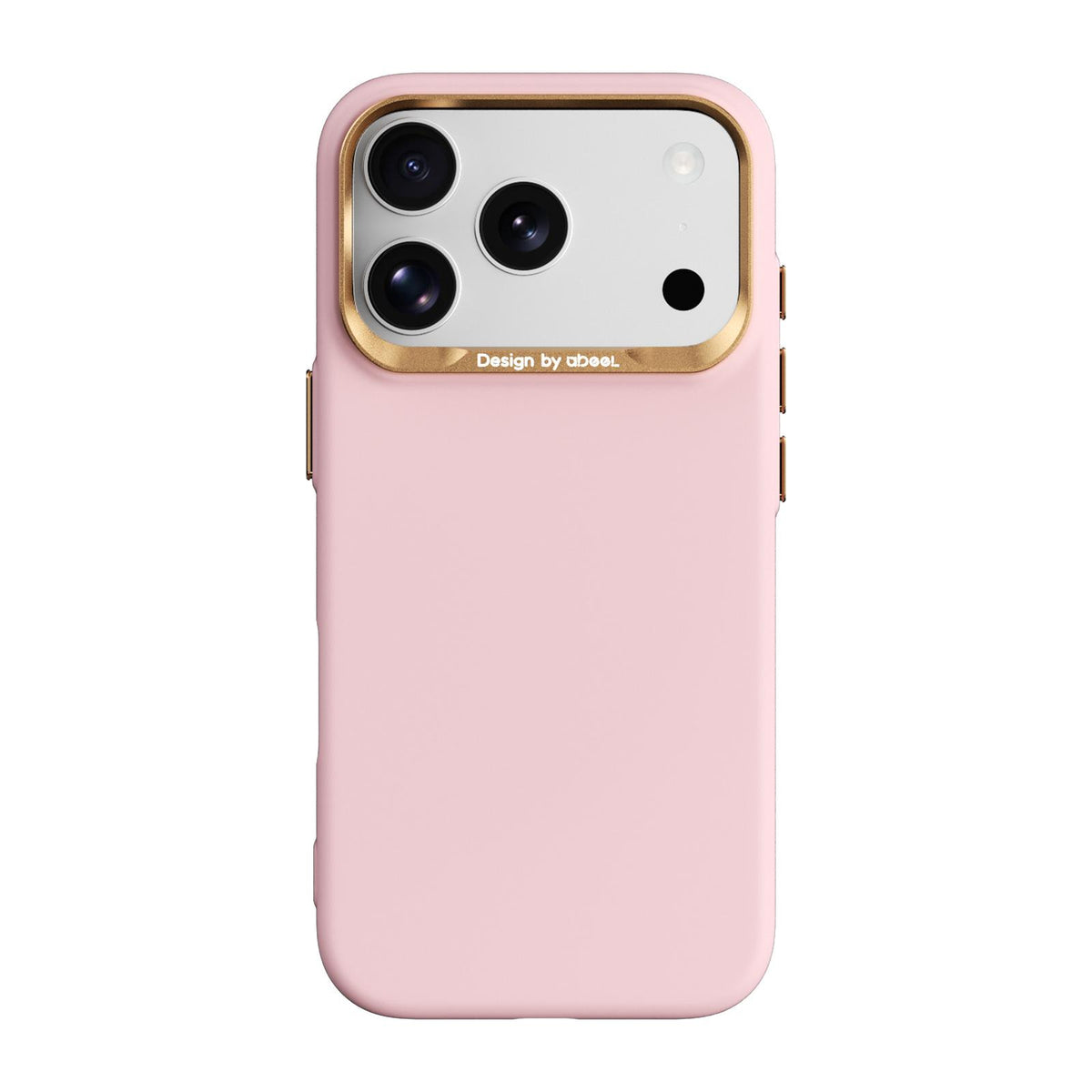For iPhone 17 Pro ABEEL Lightweight Zero Skin Feel Magnetic PC Phone Case - Pink - EDA009951404B