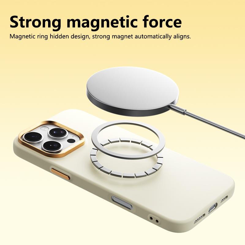 For iPhone 16 Pro Max ABEEL Lightweight Zero Skin Feel Magnetic PC Phone Case - Blue - EDA009951406C