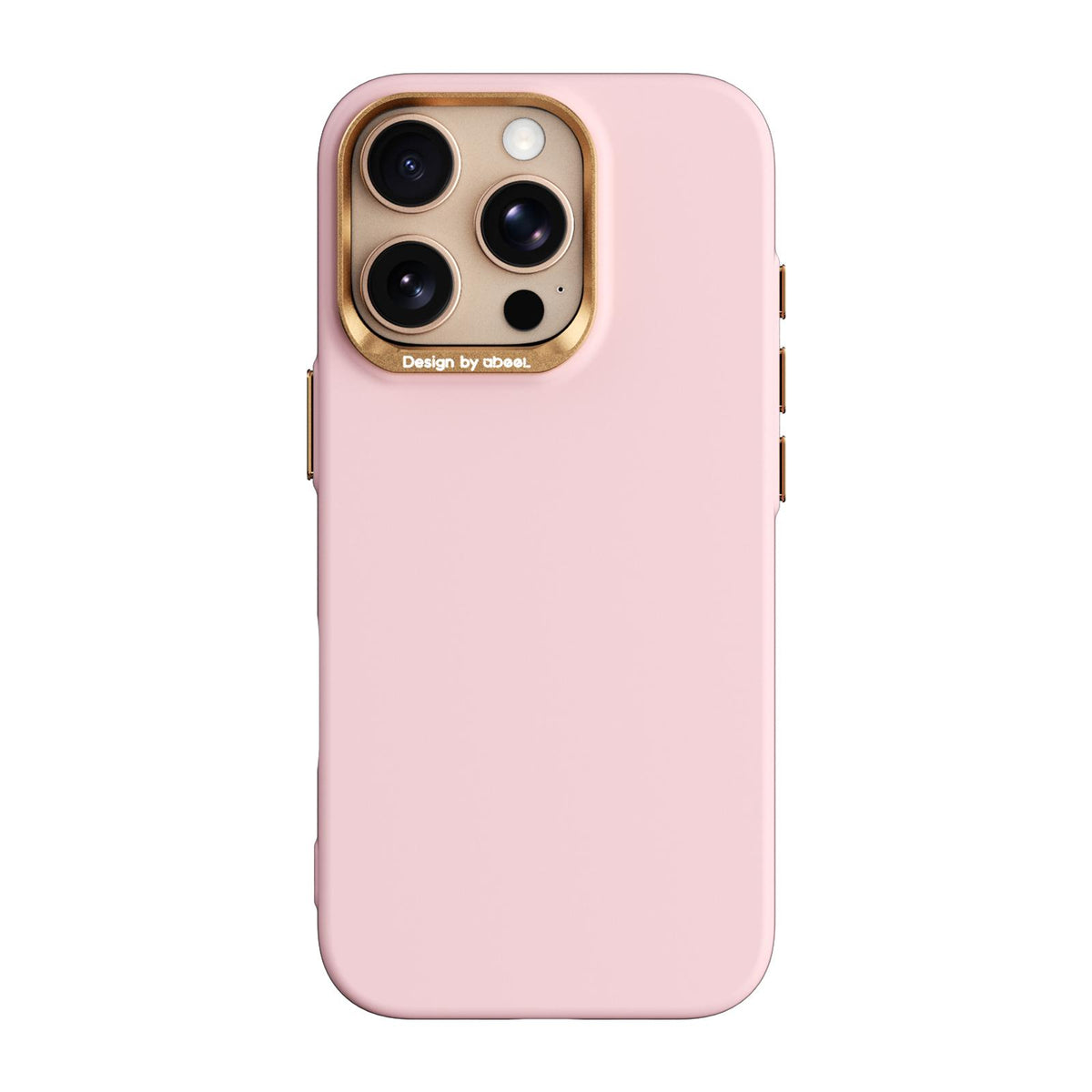 For iPhone 16 Pro ABEEL Lightweight Zero Skin Feel Magnetic PC Phone Case - Pink - EDA009951407B