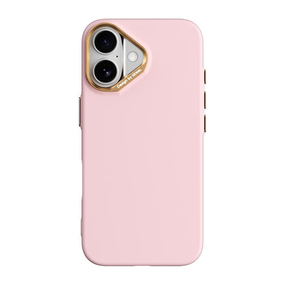 For iPhone 16 ABEEL Lightweight Zero Skin Feel Magnetic PC Phone Case - Pink - EDA009951408B