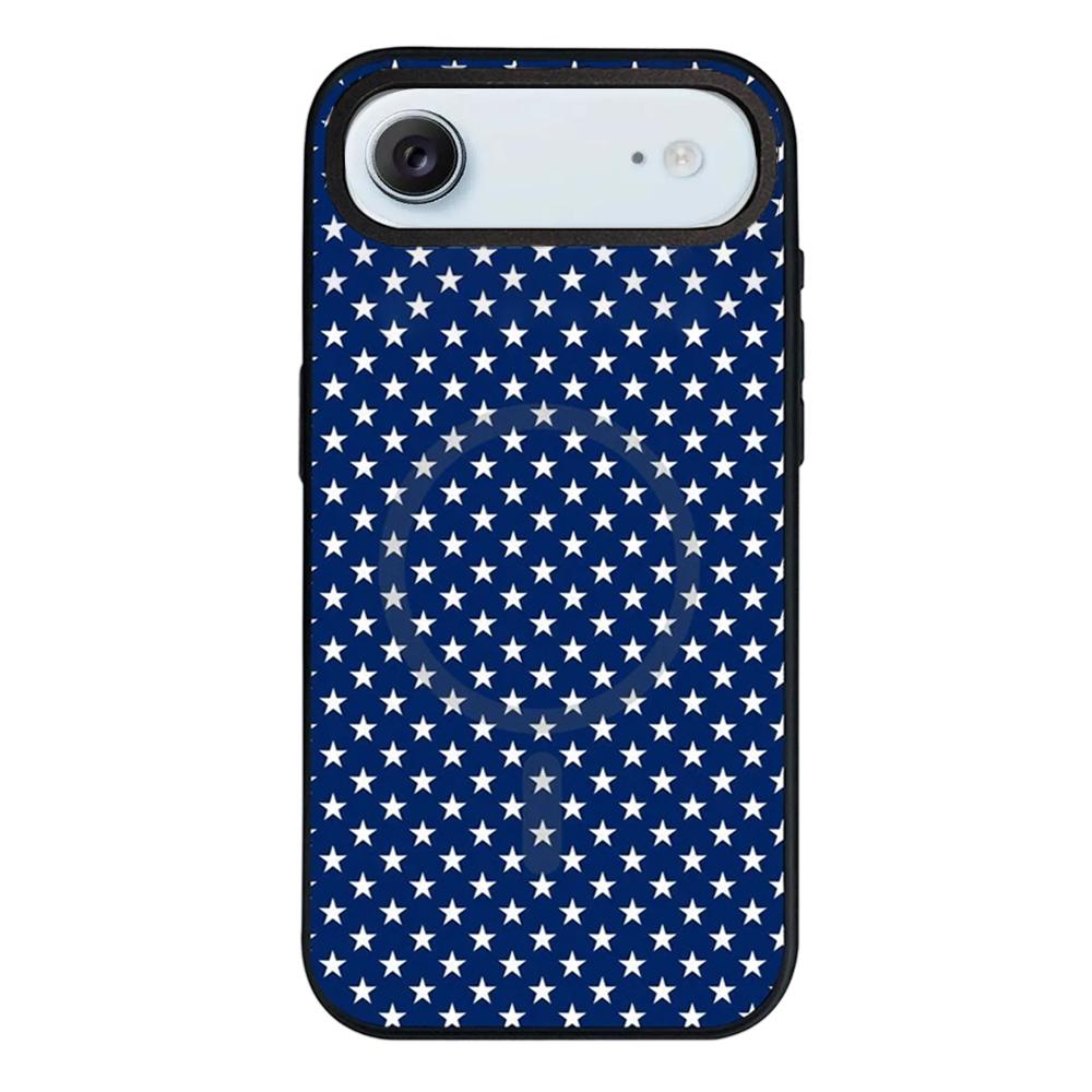 For iPhone Air Star Cross Detachable Dual Magnetic PC Hybrid TPU Phone Case - Star - EDA009954004A