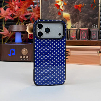For iPhone Air Star Cross Detachable Dual Magnetic PC Hybrid TPU Phone Case - Star - EDA009954004A