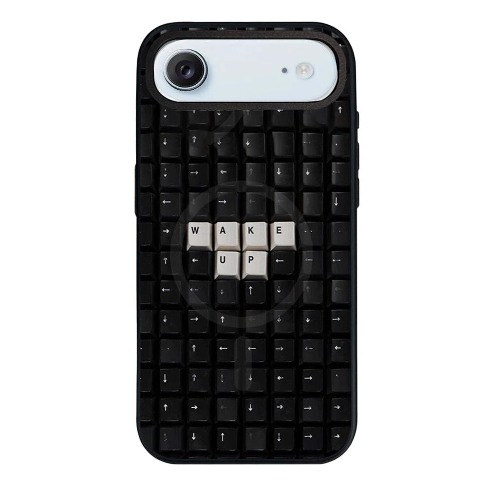 For iPhone Air Star Cross Detachable Dual Magnetic PC Hybrid TPU Phone Case - Keys - EDA009954004B