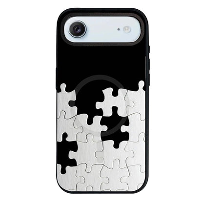 For iPhone Air Star Cross Detachable Dual Magnetic PC Hybrid TPU Phone Case - Puzzles - EDA009954004C