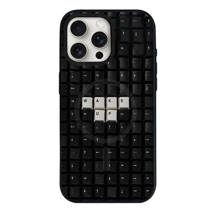 For iPhone 15 Pro Star Cross Detachable Dual Magnetic PC Hybrid TPU Phone Case - Keys - EDA009954010B