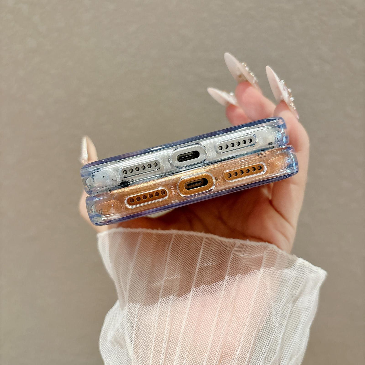 For iPhone 14 Plus Airbag Shockproof Magnetic Rotating Holder Phone Case - Black - EDA009984606B
