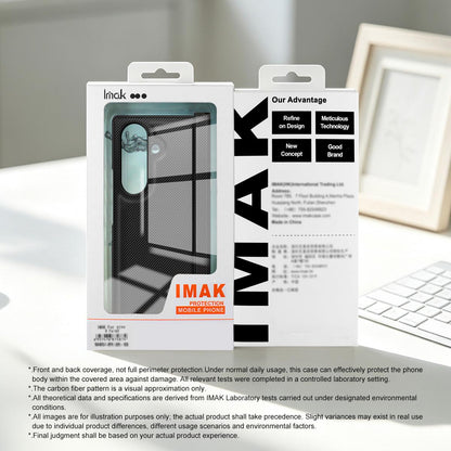 For Galaxy Z Fold8 5G imak Ruiyi Series Carbon Fiber PU + PC Phone Case - Default - EDA009986701