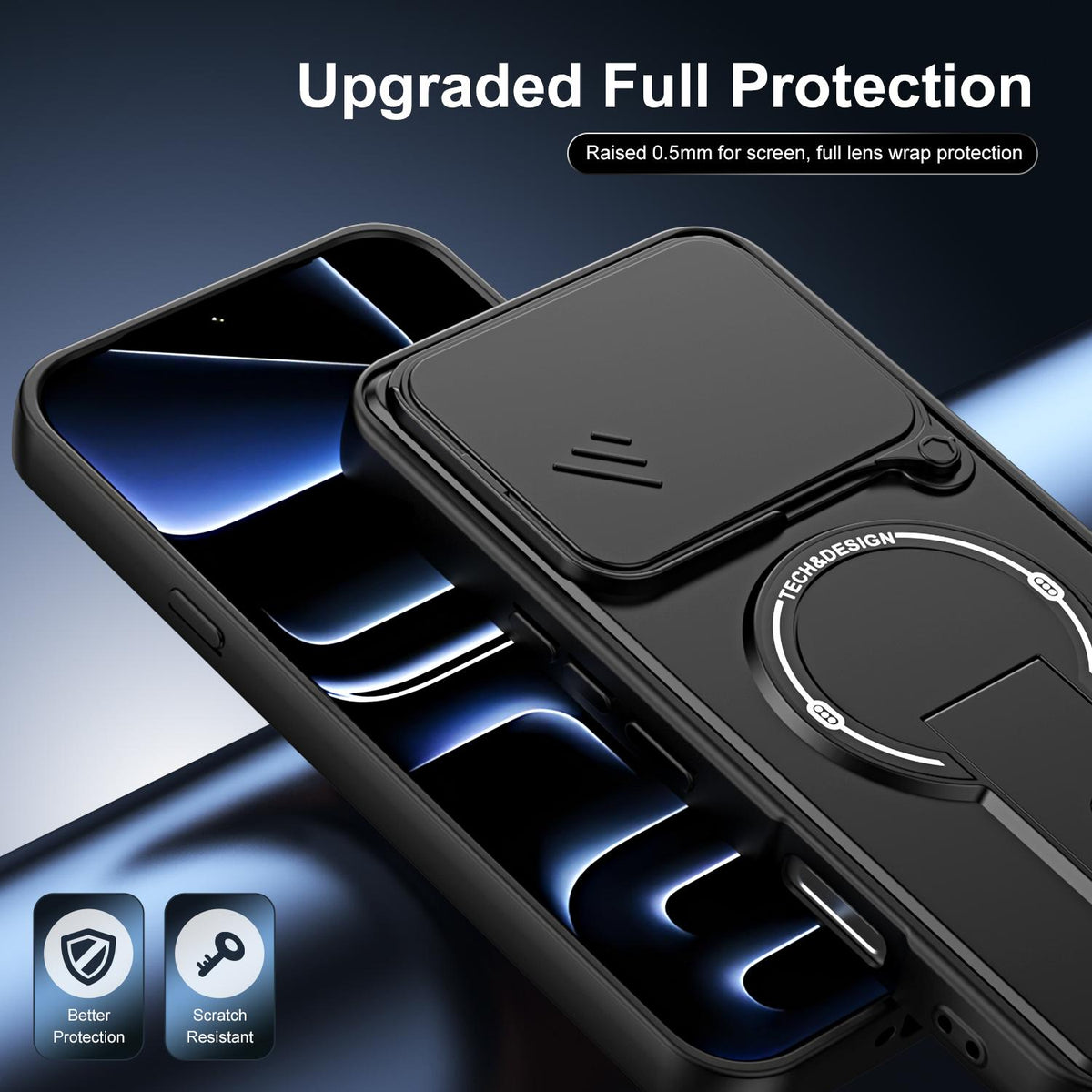 For Infinix Note 60 / Note 60 Pro Sliding Camshield Holder Magnetic Phone Case - Red - EDA009987303C