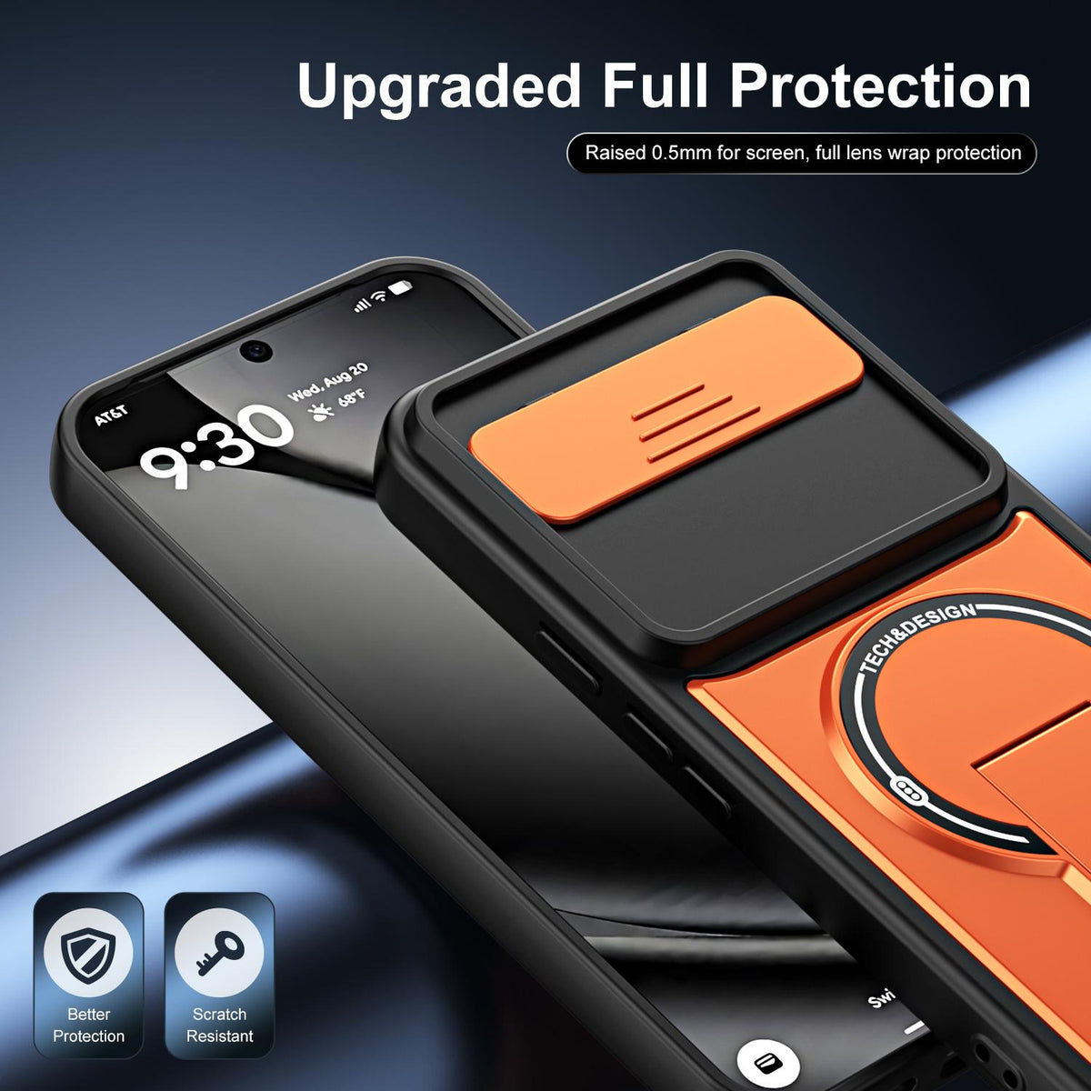 For Google Pixel 10 Pro XL Sliding Camshield Holder Magnetic Phone Case - Purple - EDA009988303E