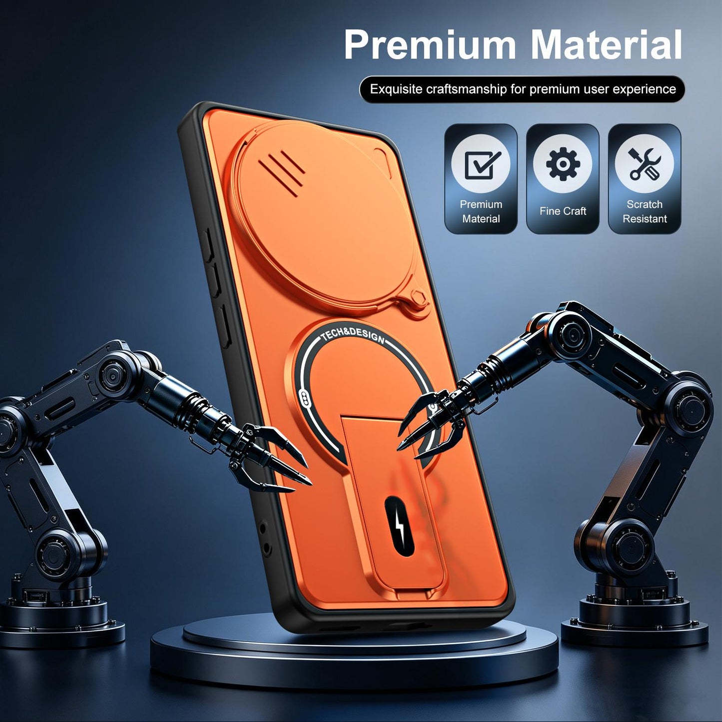 For Honor X9c / Magic7 Lite Sliding Camshield Holder Magnetic Phone Case(Black)