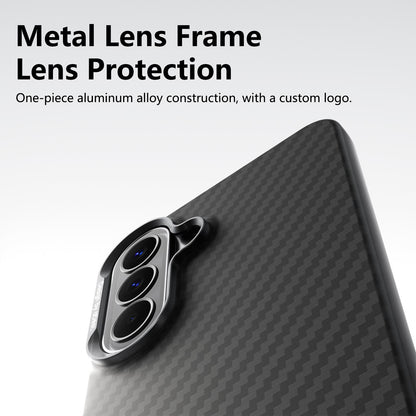 For Galaxy A57 5G ABEEL Lightweight Zero Feel Series Lyocell Fiber Water Adhesive Magnetic Phone Case - Little Fortune - EDA009988601D