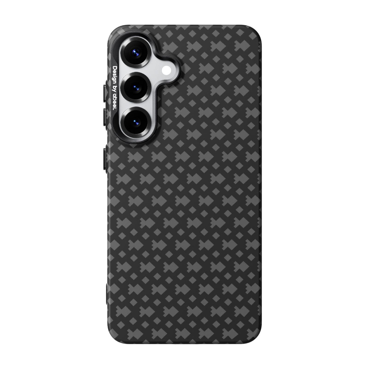 For Galaxy S25 5G ABEEL Lightweight Zero Feel Series Lyocell Fiber Water Adhesive Magnetic Phone Case - Goldfish - EDA009989103E