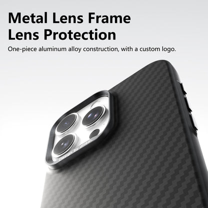 For iPhone 16 Pro ABEEL Lightweight Zero Feel Series Lyocell Fiber Water Adhesive Magnetic Phone Case - Little Fortune - EDA009989507D