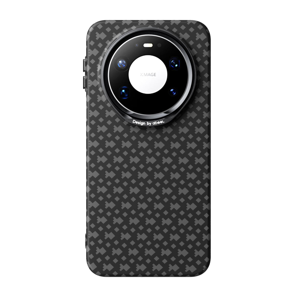 For Huawei Mate 80 Pro Max ABEEL Lightweight Zero Feel Series Lyocell Fiber Water Adhesive Magnetic Phone Case - Goldfish - EDA009990401E