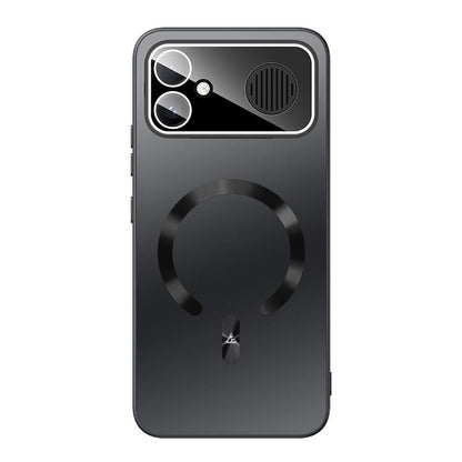 For Redmi K90 Max 5G Ice Magnetic Explosion-proof Lens Film PC Phone Case(Graphite Black)