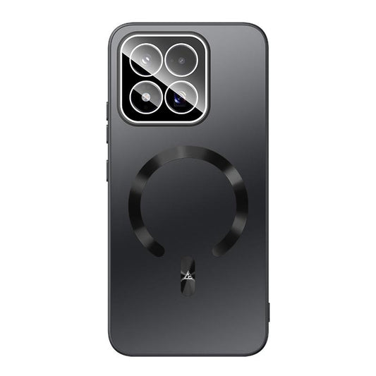For Xiaomi 17 Max 5G Ice Magnetic Explosion-proof Lens Film PC Phone Case(Graphite Black)