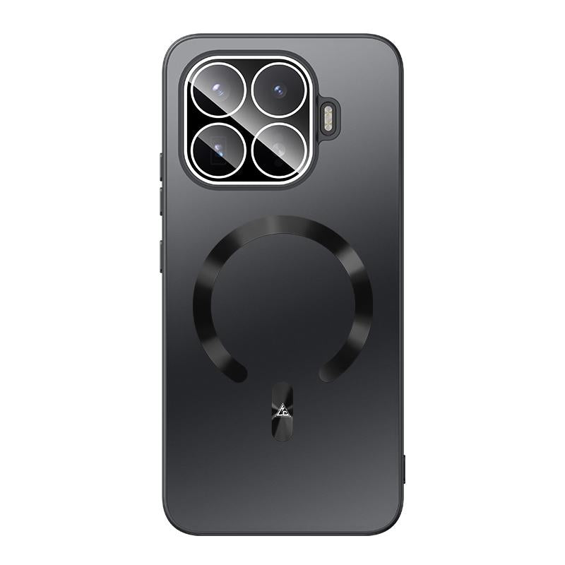 For Xiaomi 17T 5G Ice Magnetic Explosion-proof Lens Film PC Phone Case(Graphite Black)