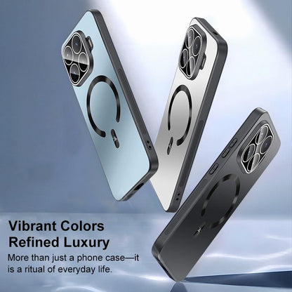 For Xiaomi 17T 5G Ice Magnetic Explosion-proof Lens Film PC Phone Case(Space Silver)