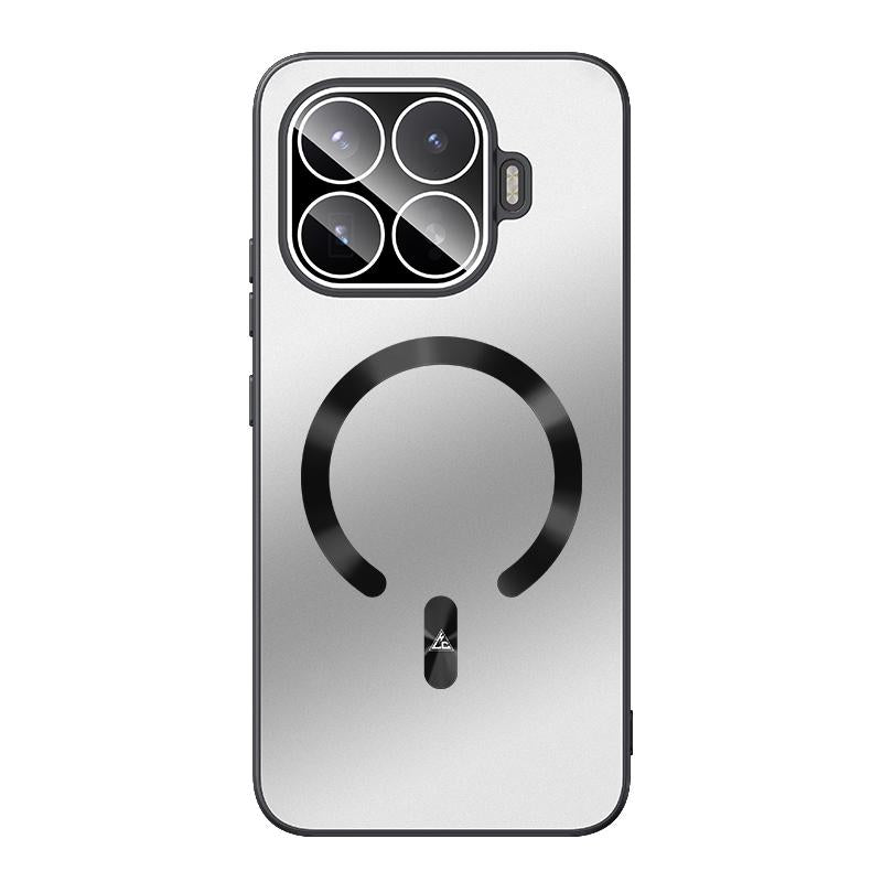 For Xiaomi 17T Pro 5G Ice Magnetic Explosion-proof Lens Film PC Phone Case(Space Silver)