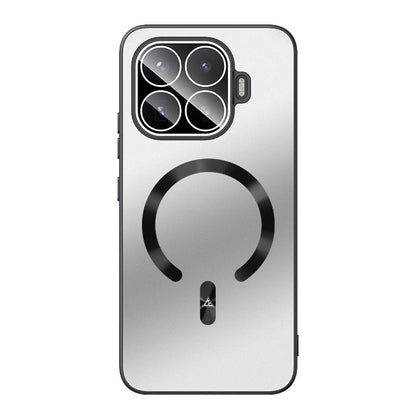 For Xiaomi 17T Pro 5G Ice Magnetic Explosion-proof Lens Film PC Phone Case(Space Silver)