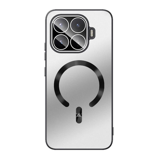 For Xiaomi 17T Pro 5G Ice Magnetic Explosion-proof Lens Film PC Phone Case(Space Silver)
