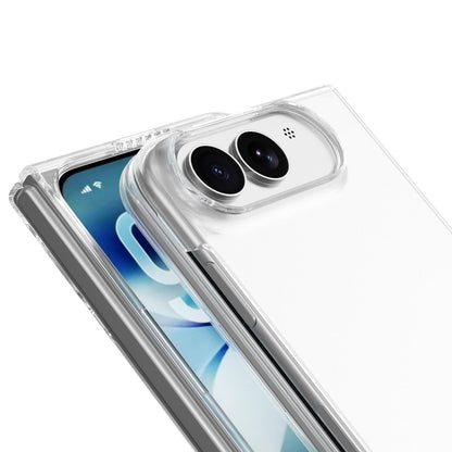 For iPhone Fold ABEEL Clear PC Phone Case(Transparent)