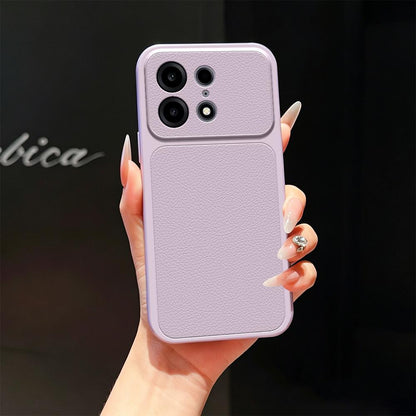 For OnePlus Turbo 6X Pro 5G Lambskin Series Skin Feel Shockproof Phone Case(Purple)