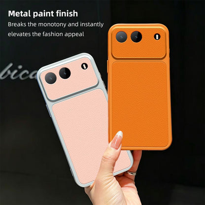 For Infinix Hot 60i 5G Lambskin Series Skin Feel Shockproof Phone Case(Silver)