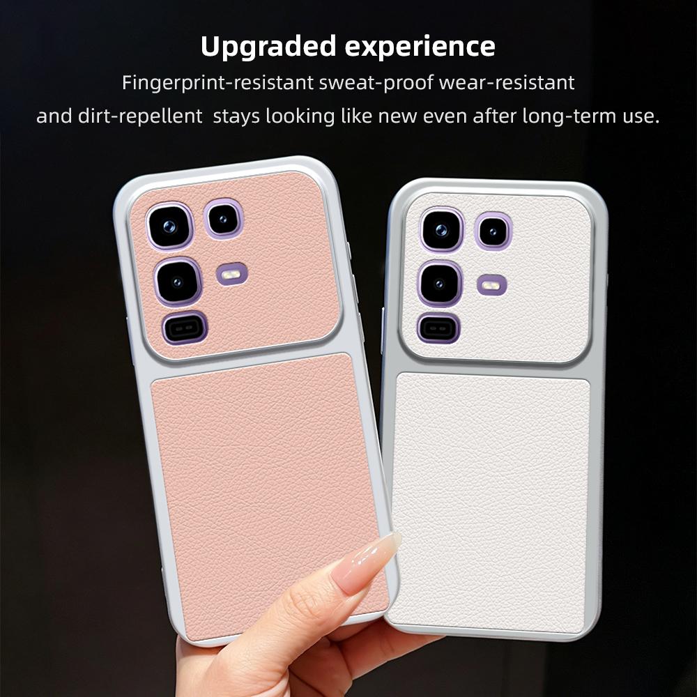For Infinix Note 50 Pro 4G Lambskin Series Skin Feel Shockproof Phone Case(Silver)