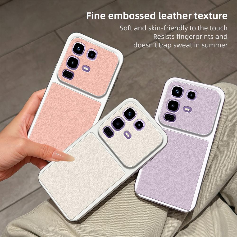 For Infinix Note 50 Pro 4G Lambskin Series Skin Feel Shockproof Phone Case(Black)