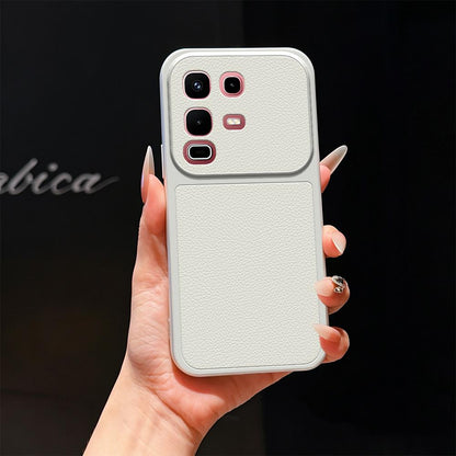 For Infinix Note 50s Lambskin Series Skin Feel Shockproof Phone Case(Silver)