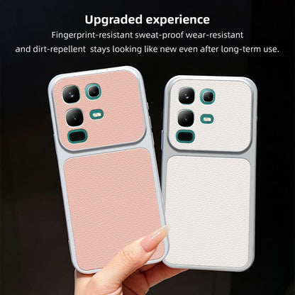 For Infinix Note 50x Lambskin Series Skin Feel Shockproof Phone Case(Pink)