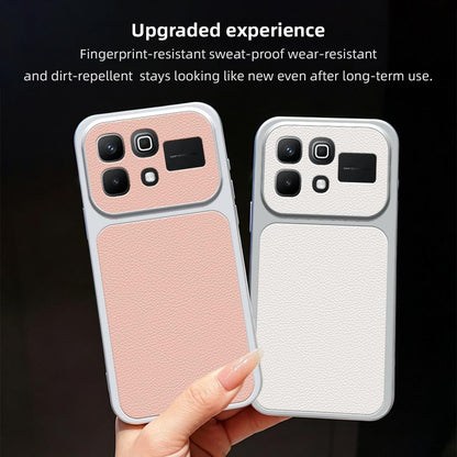 For Infinix Note 60 5G Lambskin Series Skin Feel Shockproof Phone Case(Pink)