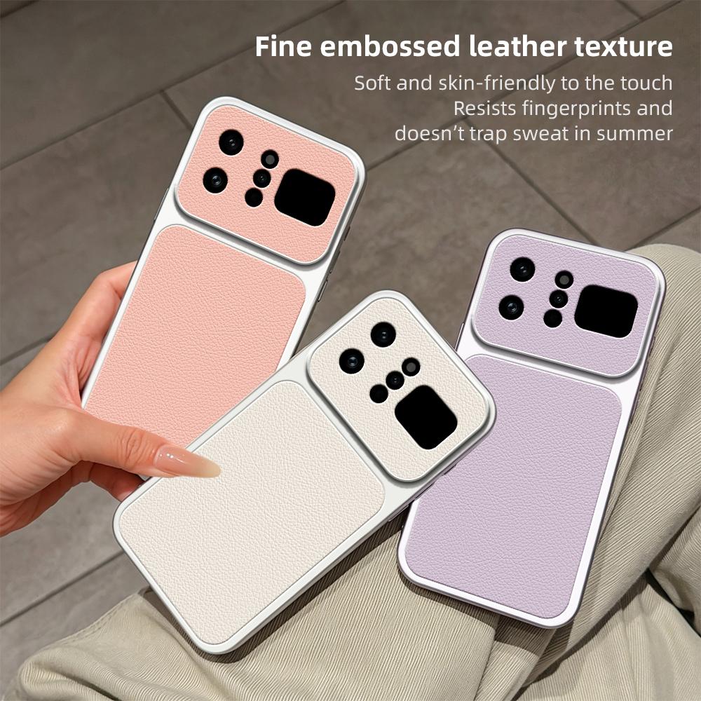 For Infinix Note 60 Ultra 5G Lambskin Series Skin Feel Shockproof Phone Case(Black)