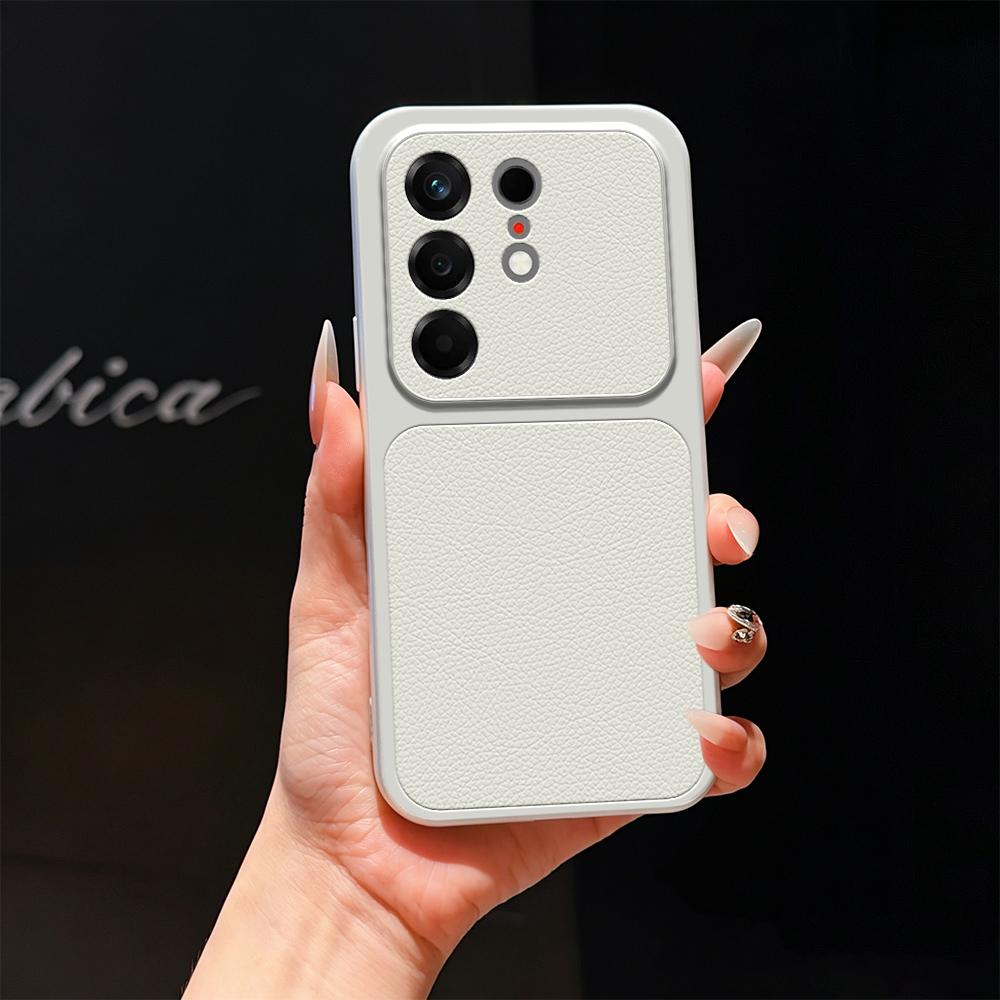 For Tecno Camon 50 4G Lambskin Series Skin Feel Shockproof Phone Case(Silver)