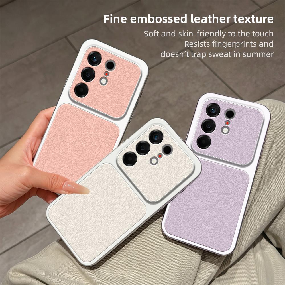 For Tecno Camon 50 4G Lambskin Series Skin Feel Shockproof Phone Case(Pink)