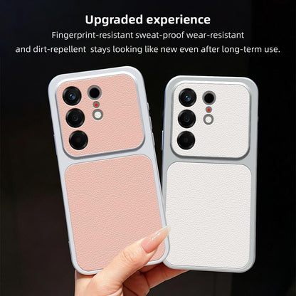 For Tecno Camon 50 4G Lambskin Series Skin Feel Shockproof Phone Case(Pink)