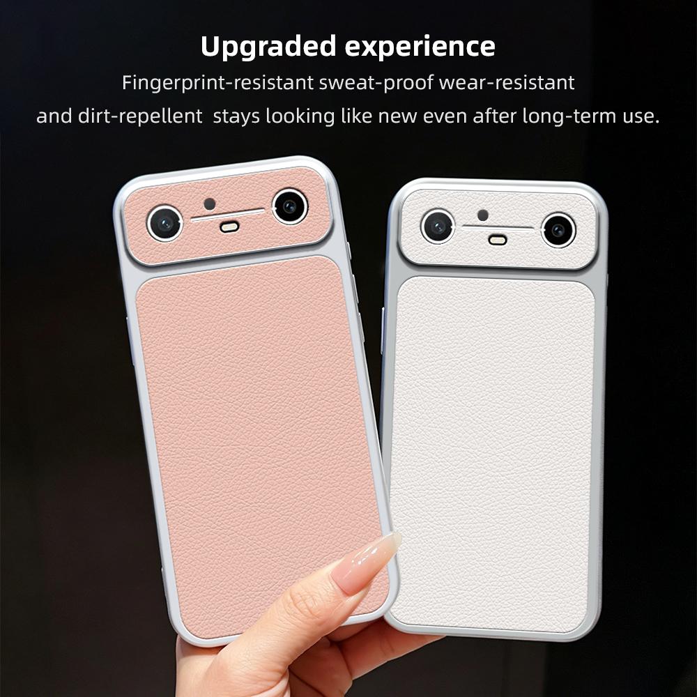 For Tecno Spark Slim Lambskin Series Skin Feel Shockproof Phone Case(Orange)
