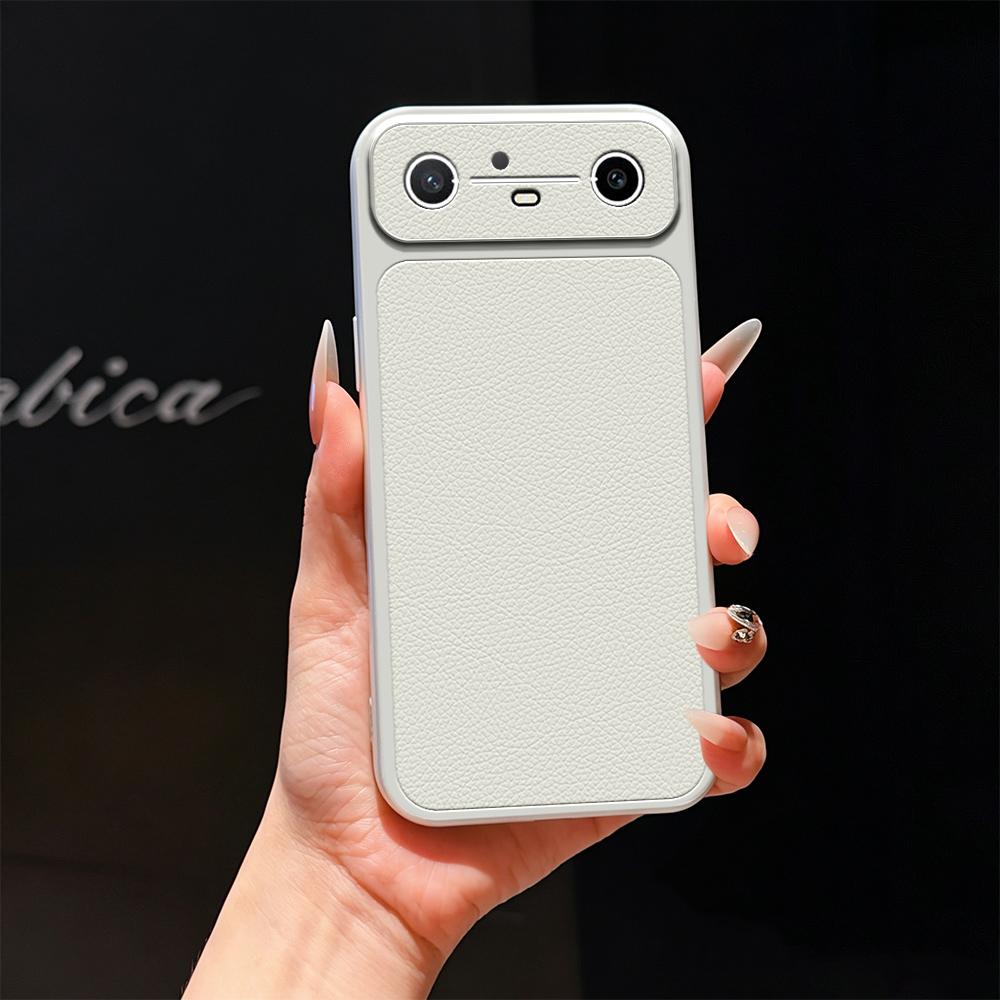 For Tecno Spark Slim Lambskin Series Skin Feel Shockproof Phone Case(Silver)