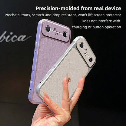 For Tecno Spark Slim Lambskin Series Skin Feel Shockproof Phone Case(Purple)