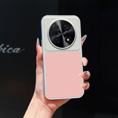 For Huawei Enjoy 70 Pro Lambskin Series Skin Feel Shockproof Phone Case(Pink)