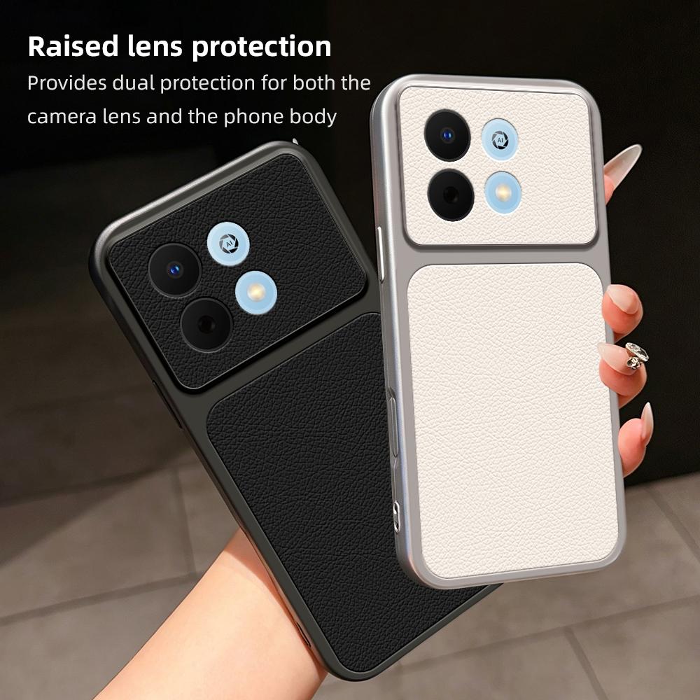 For Huawei Enjoy 90 5G Lambskin Series Skin Feel Shockproof Phone Case(Orange)